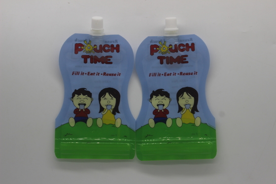 comprare 100 ml di sacchetto di imballaggio in plastica a forma speciale per bevande analcoliche a base di succo online manufacture