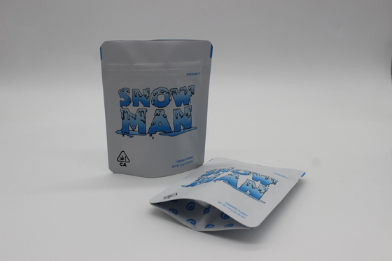 comprare Stampato su misura 3,5 g 7 g 14 g 1 oz Mylar ziplockk sacchetto di foglio stratificato per imballaggio biscotto online manufacture