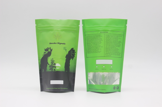 comprare erba erba biodegradabile sacchetti in piedi imballaggio cibo sacchetti Mylar con ziplock online manufacture