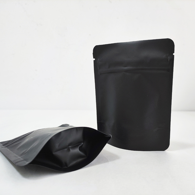 comprare 3.5g, 7g, 1oz, 1 lb Nero opaco con cerniera, sacchetto antiodore per erba. online manufacture