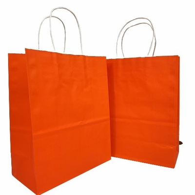 comprare Sacchetto della spesa di carta kraft dell'OEM per le merci d'imballaggio degli spuntini dell'abbigliamento online manufacture