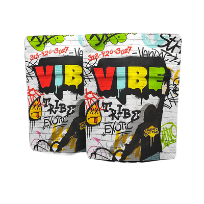 comprare supporto della borsa di Mylar di tocco morbido della prova dell'odore 3.5g sulla borsa della chiusura lampo per imballare online manufacture