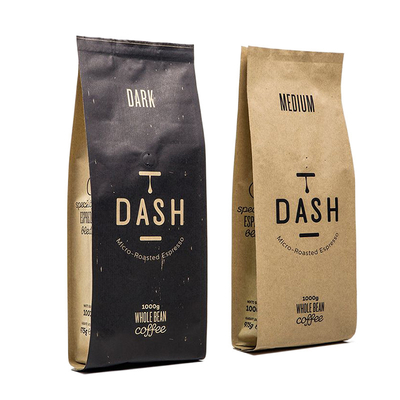 comprare Sacchetto d'imballaggio di carta kraft del sacchetto del caffè del commestibile con la valvola online manufacture
