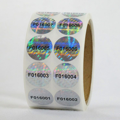 comprare Anti spessore su misura supporto falsificato resistente freddo olografico dell'etichetta online manufacture