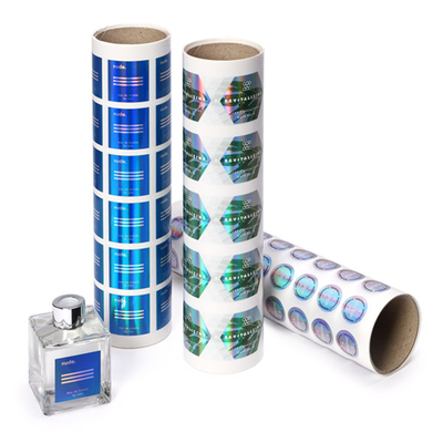 comprare Codice a barre 2D su ordinazione degli autoadesivi 1D dell'etichetta di sicurezza dell'ologramma di spessore termoresistente online manufacture