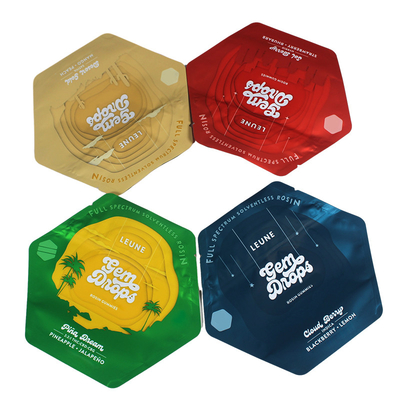 comprare Chiusura a prova di bambino con cerniera olografica con taglio a stampaggio sacchetti Mylar di forma speciale online manufacture