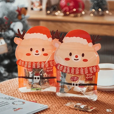 comprare Sacchetto di confezionamento per Natale Santa Claus in forma di biscotti gommose Caramelle online manufacture