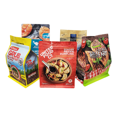 comprare 8 sigillo laterale sacchetto da caffè foglio di alluminio cerniera di chiusura sacchetto fondo piatto carta kraft per alimenti online manufacture