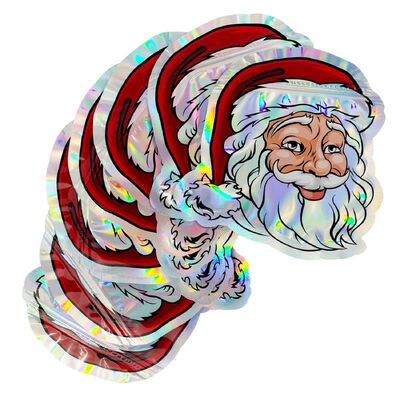 comprare Bagnetto a prova di umidità di qualità alimentare di taglia personalizzata con serratura a zip per l' imballaggio regalo di Natale online manufacture