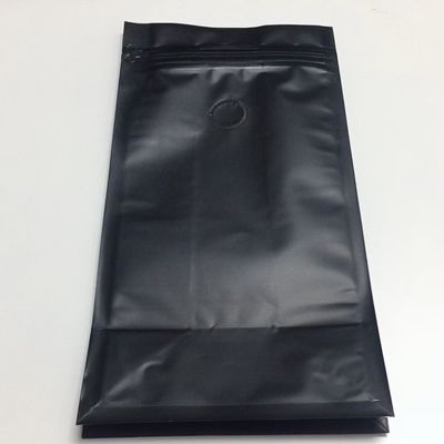comprare Tasse con cerniera ri-chiuse Matte Black Stand Up Pocket Doypack Eco-friendly online manufacture