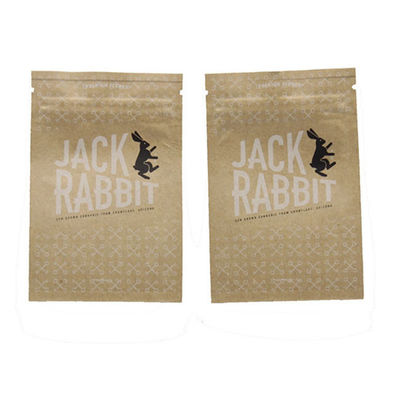 comprare SGS sacchetti di carta marrone ziplock biodegradabili per imballaggi alimentari online manufacture