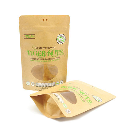 comprare ODM Biodegradabili Borse a piedi con cerniera e con cerniera Kraft online manufacture