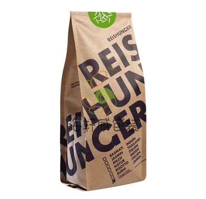 comprare Stampa a gravura non tossica 500g Sacchetti da caffè carta kraft Sacchetto da caffè con valvola online manufacture