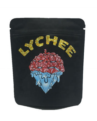 comprare 110 micron Soft Touch Mylar Bag Doypack Tear Notch Imballaggio con sacchetto ricapribile online manufacture