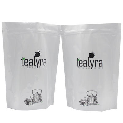 comprare 2 colori confezionamento del caffè sacchetto di foglio di alluminio fondo piatto con valvola e cerniera online manufacture