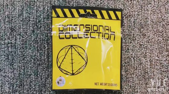 comprare Sacchetto con cerniera a tre lati Matte Mylar Flat Zip Lock Pocket Imballaggio alimentare con finestra online manufacture