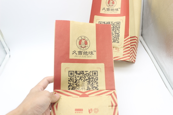 Tasse Kraft stampate su misura Tasche portatili di grado alimentare 1 oz 2 oz 3 oz