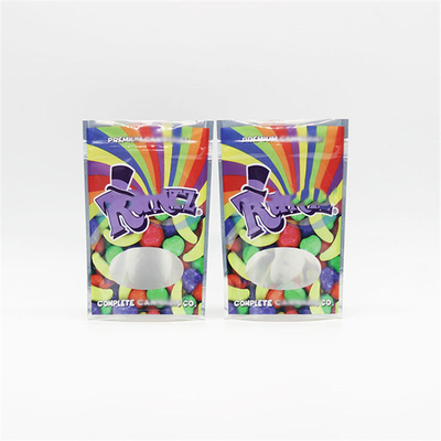 OEM Weed Bag Zip Lock 3.5G Riaccopribile 110microns Materiale Soft Touch Proof odor Mylar Bags