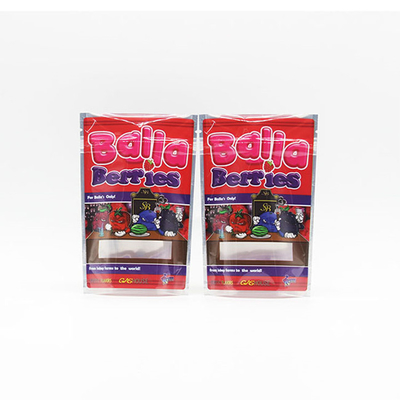 15g sacchetti in foglio di alluminio Mylar Chiusura a prova di bambino Per imballaggio erba erba