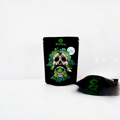 Logo stampato su misura ziplockk Stand Up Bag Packaging Mylar weed bags
