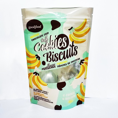Borse biodegradabili con logo per snack nut