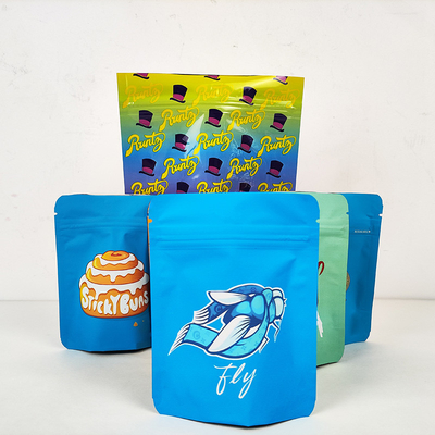 Bagli antiossidanti in plastica con cerniera chiusurabile con ricambio di sacchetti per erba Mylar Mini bag antiodore