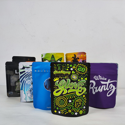 PET Digital Printed Stand Up Bags Packaging in polvere Sacchetti in foglio di alluminio