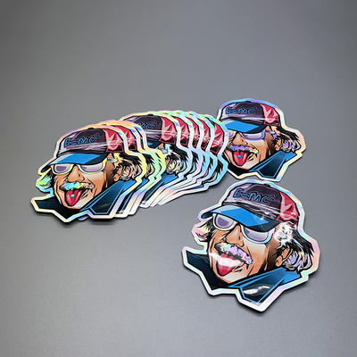 Mylar tagliato chiusura lampo insacca per l'imballaggio dell'OEM Logo Design dei biscotti di Candy