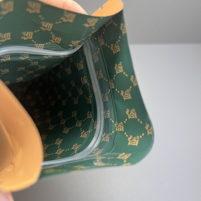 Plastico Mylar ziplockk sacchetto 14g Stand Up erba erba sacchetti di imballaggio