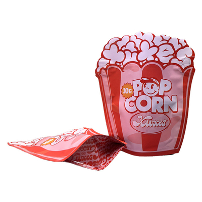 L'erbaccia Mylar tagliato forma su ordinazione insacca il sacchetto di forma del popcorn del film dell'ANIMALE DOMESTICO