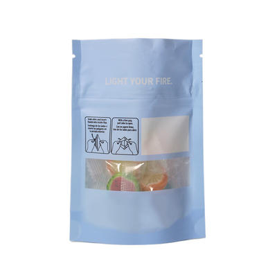 Borsa di imballaggio di plastica della saldatura a caldo per cioccolato alle nocciole Candy con la chiusura lampo della prova del bambino