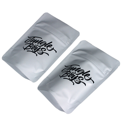 14g Custom Matte Stand Up Mylar Food Bags Sacchetto Imballaggio impermeabile