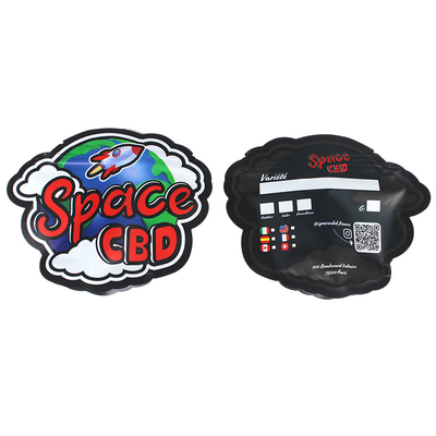 100 Mico Spessore Tasse Mylar a taglio a stampaggio Colori personalizzati