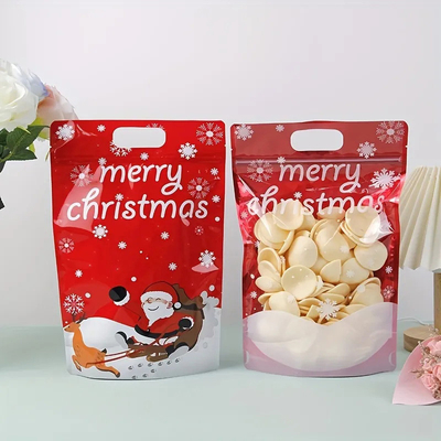 Borse per regalo di Natale con buco per manico