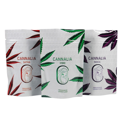 Infissi personalizzati antiodori Erbe Ziplock sacchetti Mylar per imballaggio biscotti gommosi