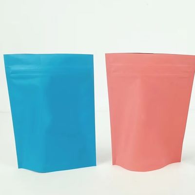 Custom Printed Stand Up Pouches with Zipper Top for Food Packaging