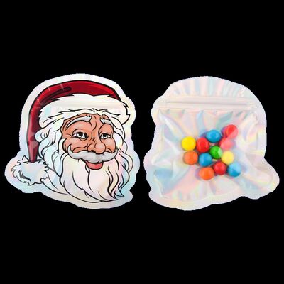 Borsa a prova di umidità stampata su misura di qualità alimentare con serratura a zip per imballaggi per snack