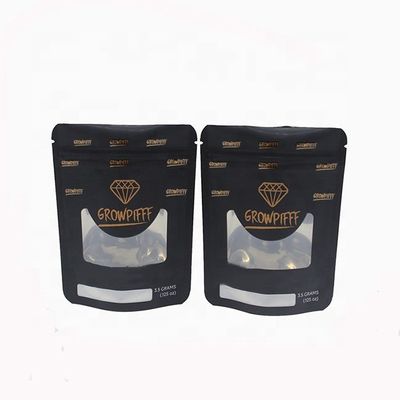 Eco Friendly Mylar Foil Mini Bags Biscotti Food Holographic Stand Up Bag