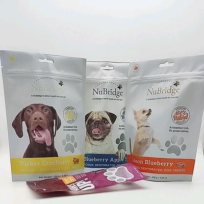 CMYK Stampa Borse di carta ricapsulabili Tasse di carta ricapsulabili Imballaggi per cani