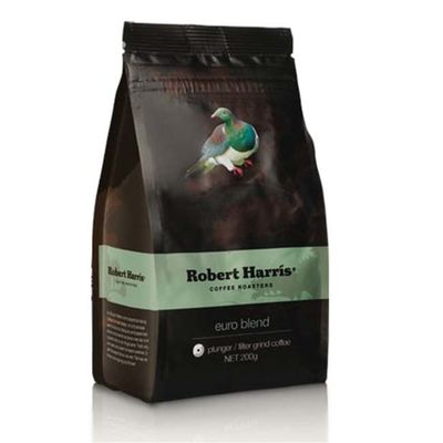 Borsa da caffè con fondo piatto Borsa da caffè di plastica Borsa da caffè con valvola Borsa da caffè confezionata