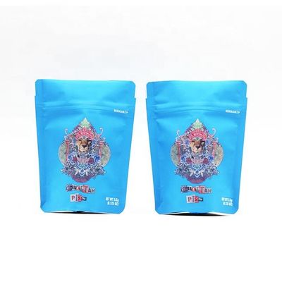 Stand Up Soft Touch Mylar Bag Impermeabilizzazione Ziplockk Aluminium Foil Bag