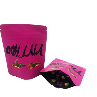 ODM Soft Touch Mylar Bag 2 oz Biodegradabile Stand Up Bags Imballaggio alimentare