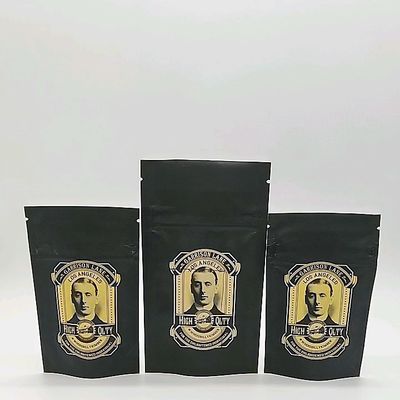 1 oz Soft Touch Mylar Bag MOPP 130mm Borse alimentari ricapribili di grado alimentare