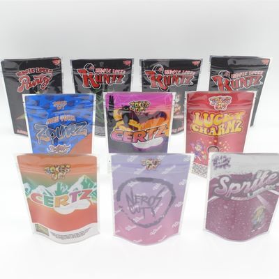 Imballaggio personalizzato Sacchetti di stoccaggio in piedi Sacchetto di caramelle Sacchetto di imballaggio Mylar per caramelle