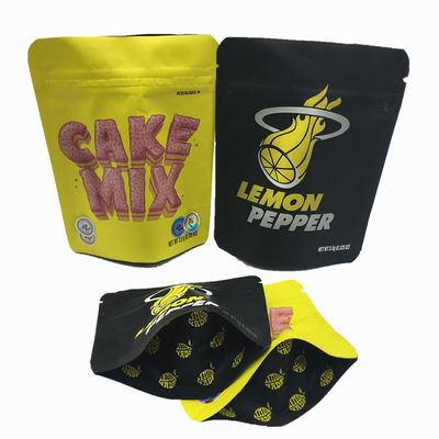 Foglio di sigillo termico 3.5g Sacchetto di alluminio stratificato 0.125oz Film Soft Touch