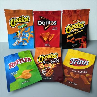 Stampa su misura in plastica di qualità alimentare Foglio di alluminio a vuoto imballaggio alimentare chiuso sacchetti di plastica