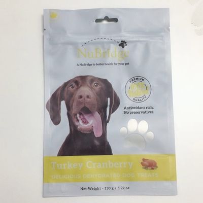 0.5oz Digitale stampato Stand Up Tasche Gravure Stampa Dog Treat confezione