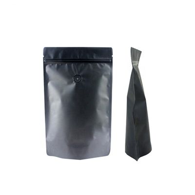 VMPET Black Coffee Packaging Bag ziplockk impermeabile 1 kg Sacchetti da caffè