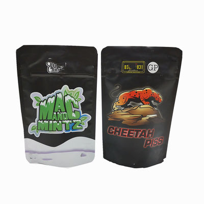 Sacchetti a prova di bambino Mylar ziplockk sacchetti impermeabili ricapsulabili sacchetti di imballaggio commestibili per snack