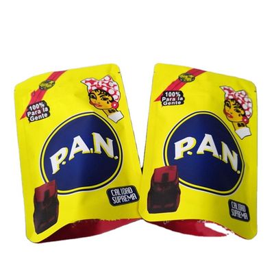 Anti-corrosione ziplock ricapsulabile sacchetti in piedi CMYK stampato